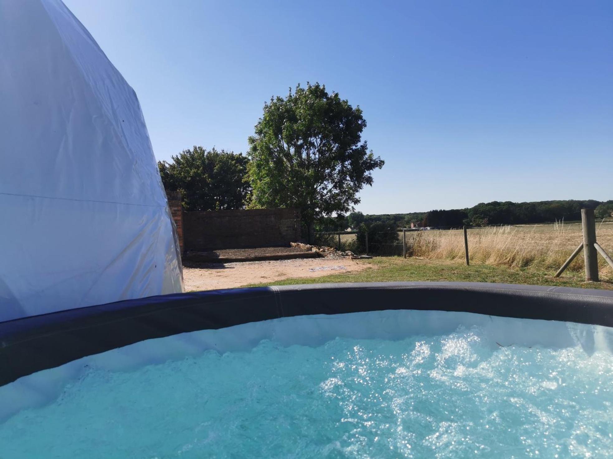 Langworth Lincoln Star Dome, Hot Tub, Bbq 아파트 외부 사진